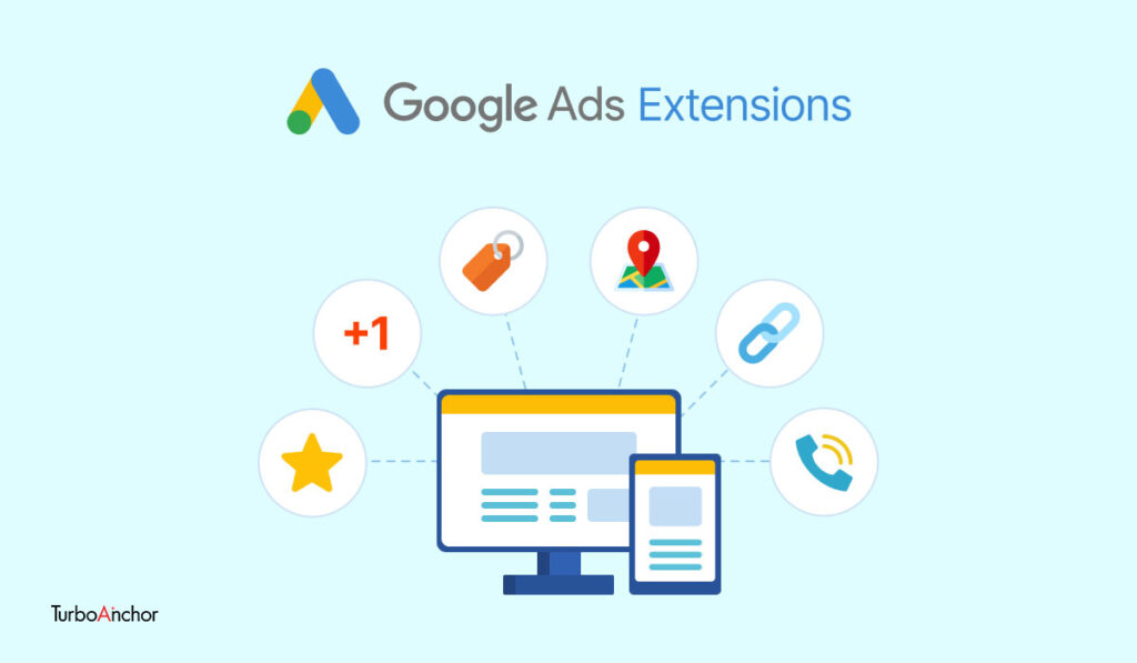 google ads extensions