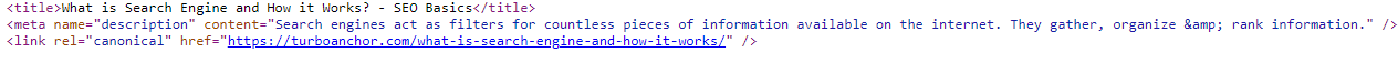 meta title & description of turboanchor