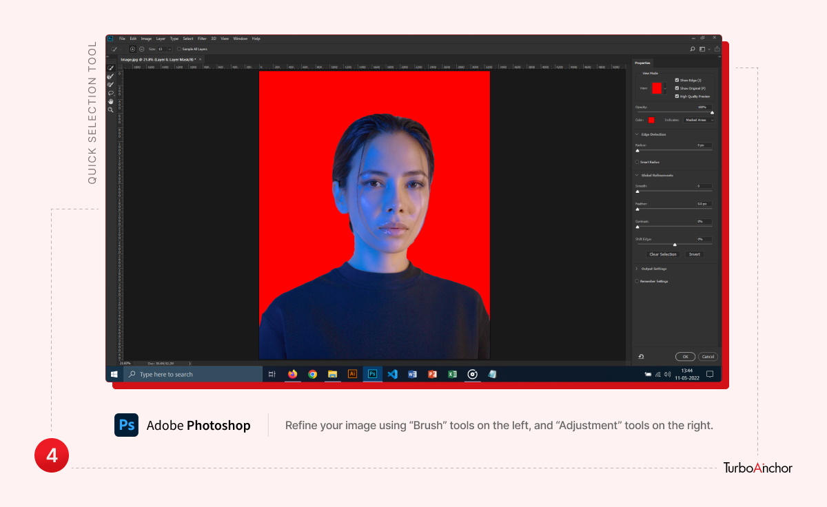 3.2.4 Adobe Photoshop: Quick Selection Tool