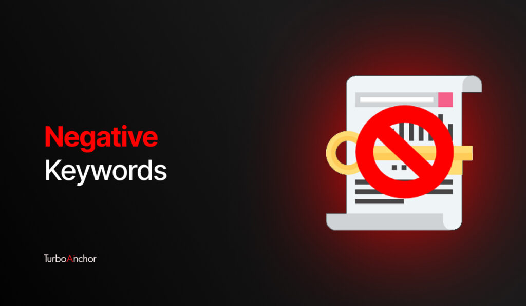 what are negative keywords and how can they be used